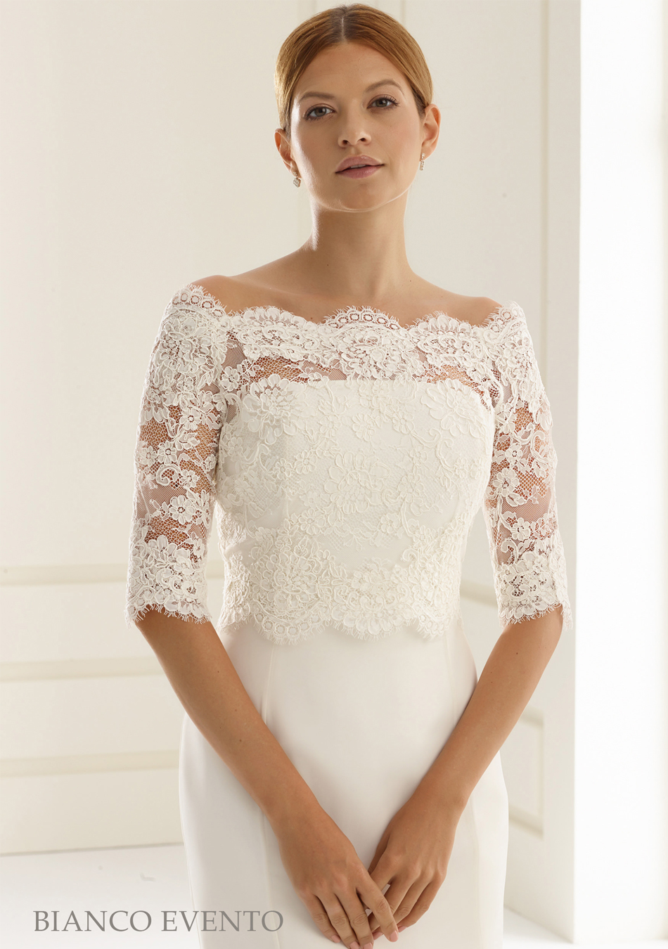 coprispalle sposa pizzo