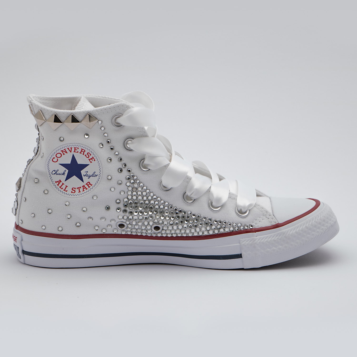 scarpe converse con strass