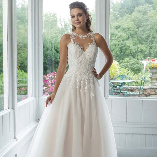 Abito da sposa linea ad a discount