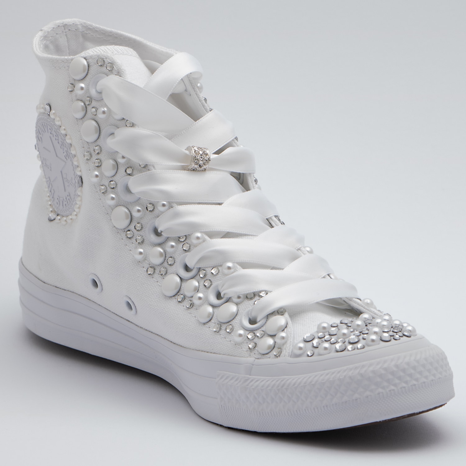 converse bianche da sposa