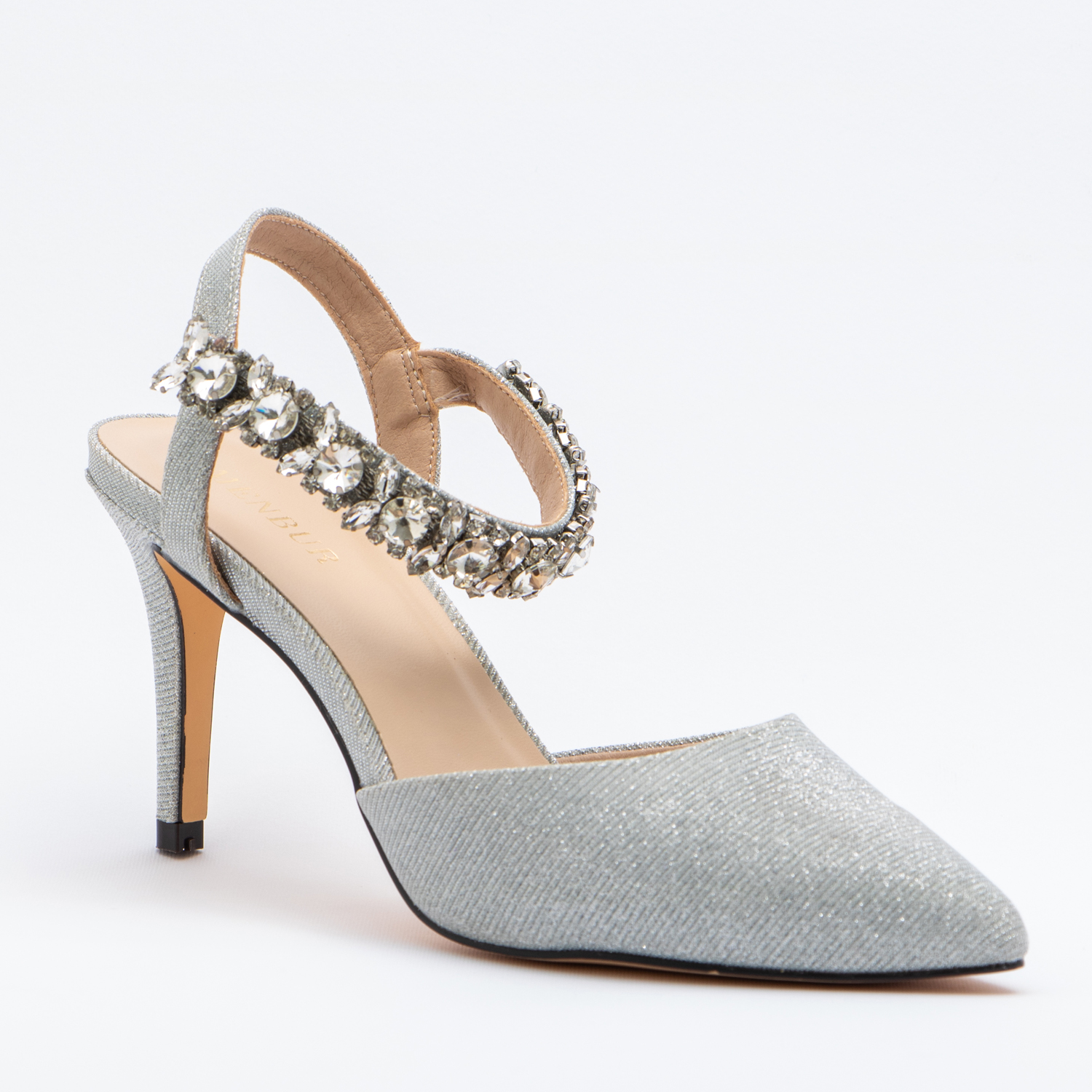 scarpe chanel argento