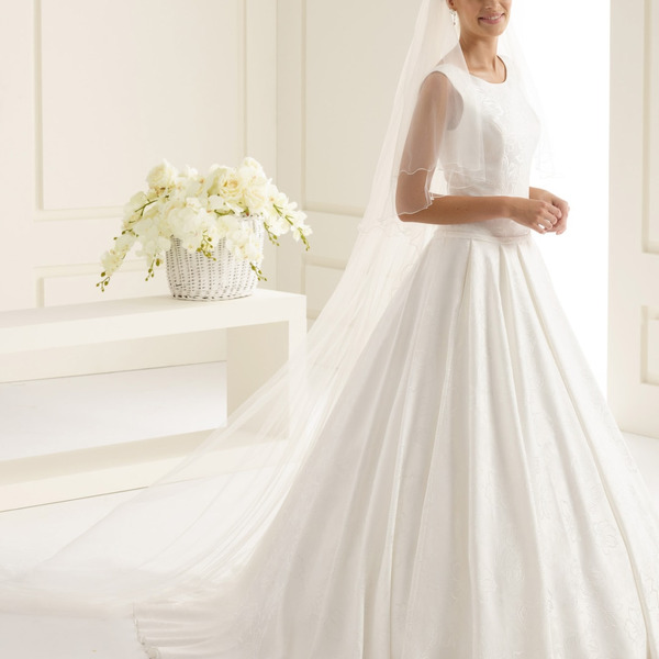 Velo con bordo ondulato 250/80