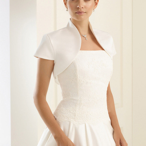 Giacca sposa manica corta
