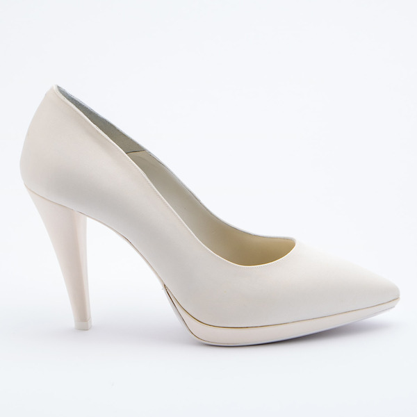 Decollete' sposa in raso 