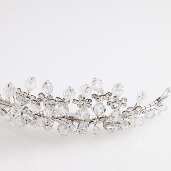 Decorazione chignon sposa cristalli 