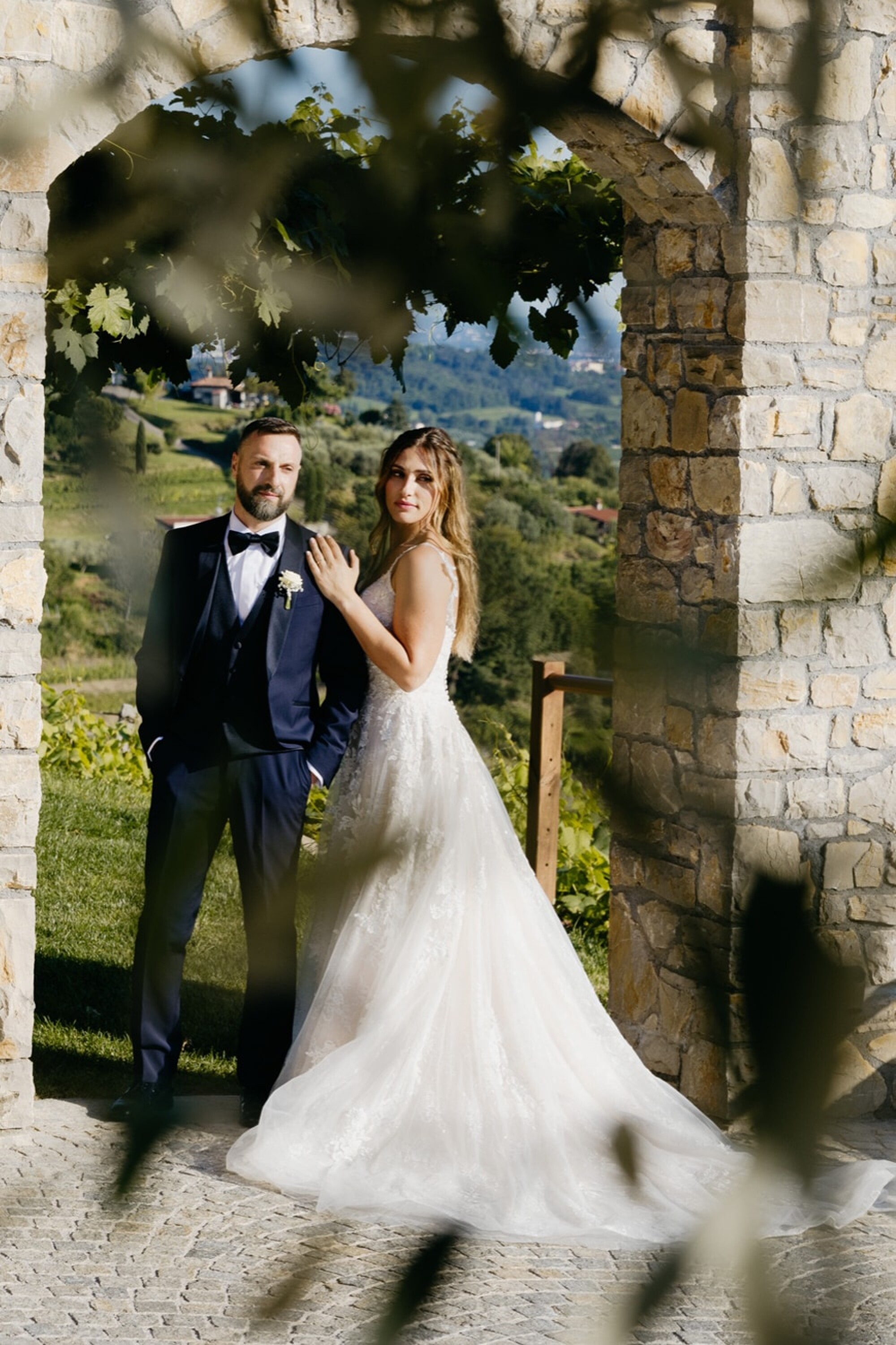 coppia di sposi Patrizia Cavalleri