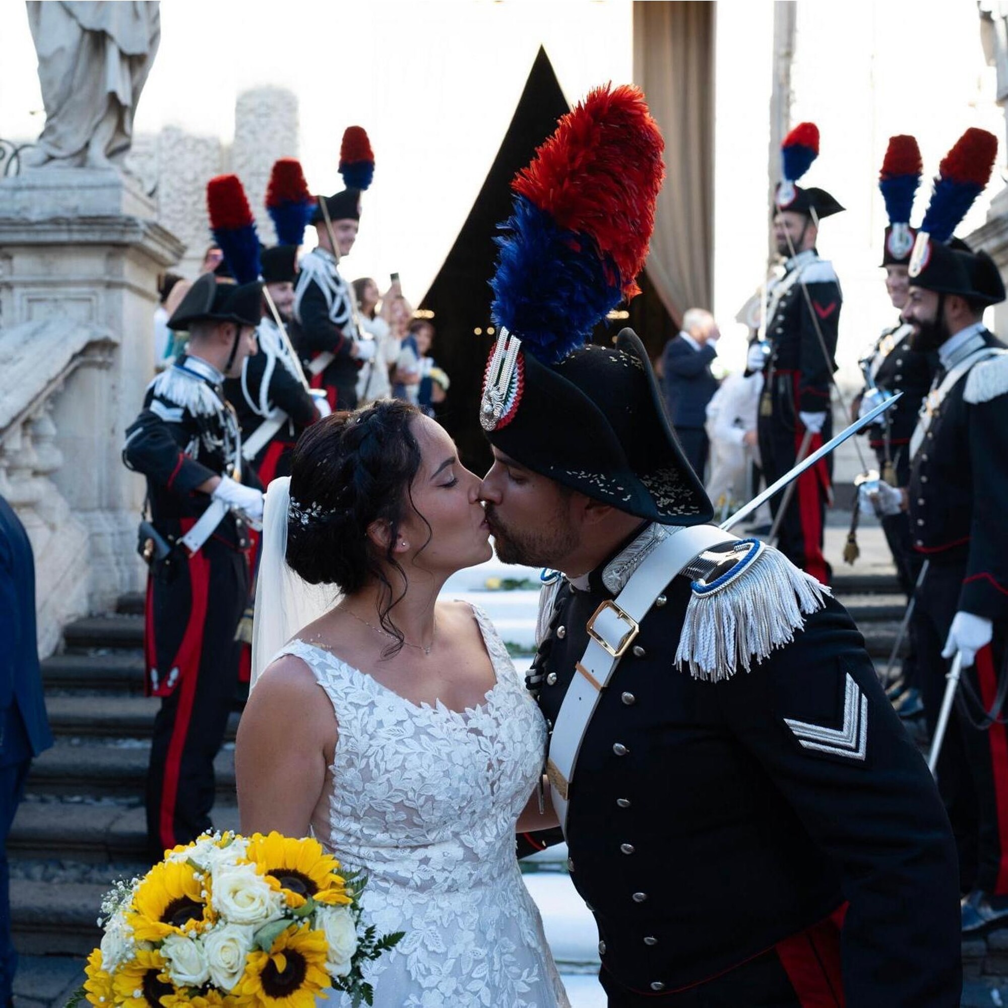 Coppia di sposi, Patrizia Cavalleri