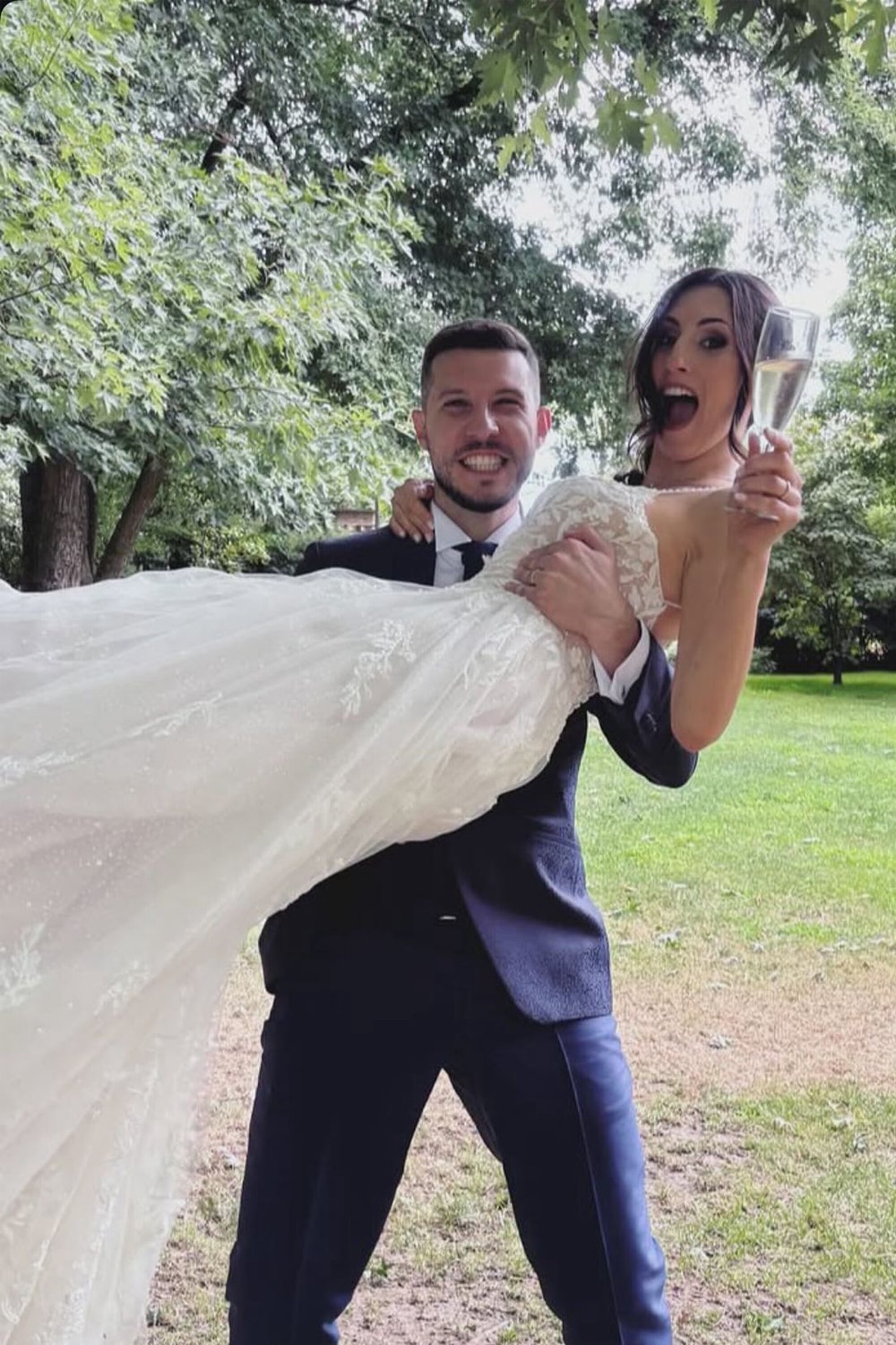 Coppia sposi Patrizia Cavalleri