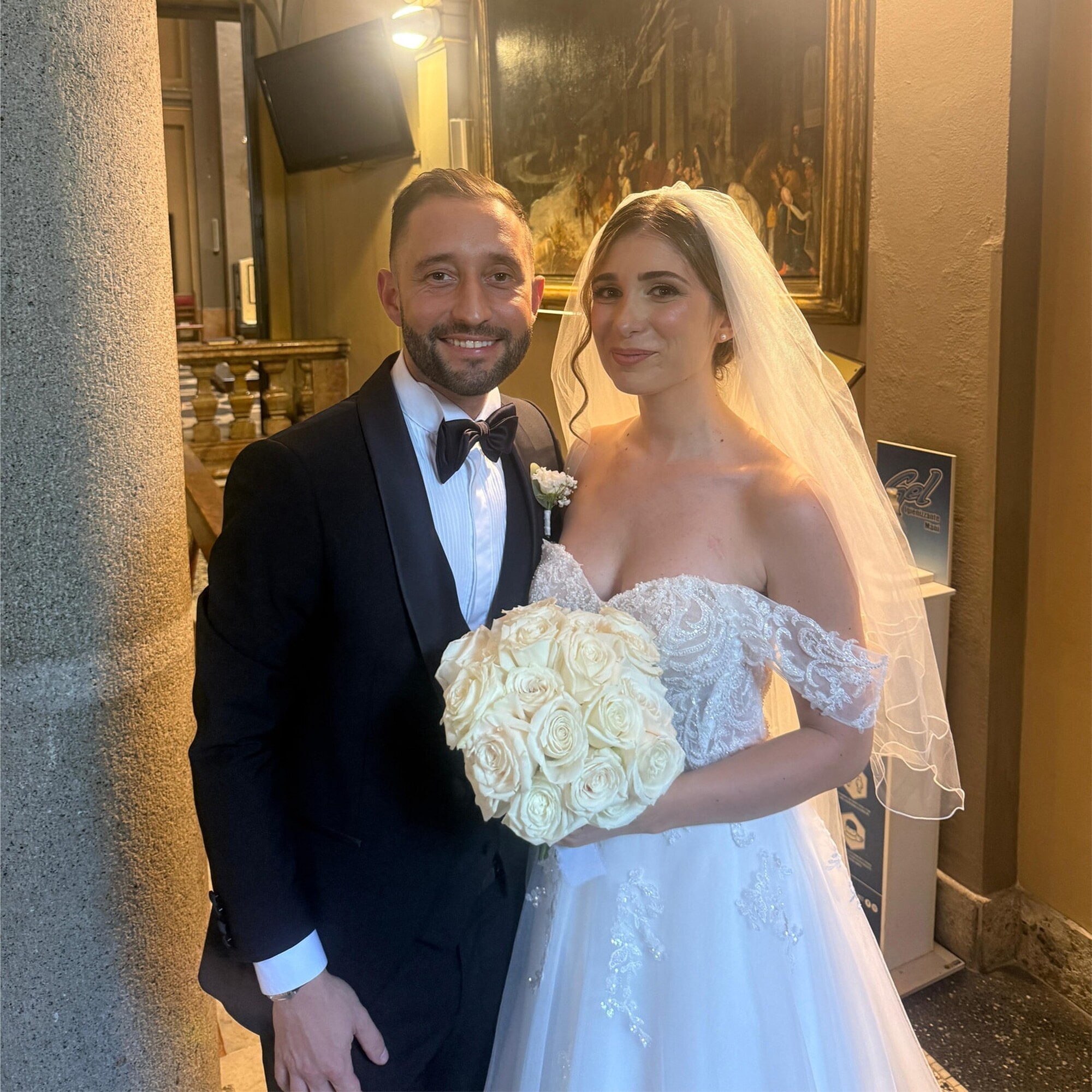 Coppia sposi veri Patrizia Cavalleri