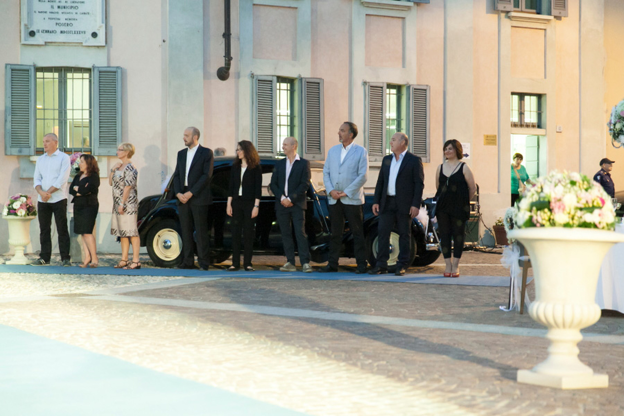 Matrimonio a Villa Litta la sfilata