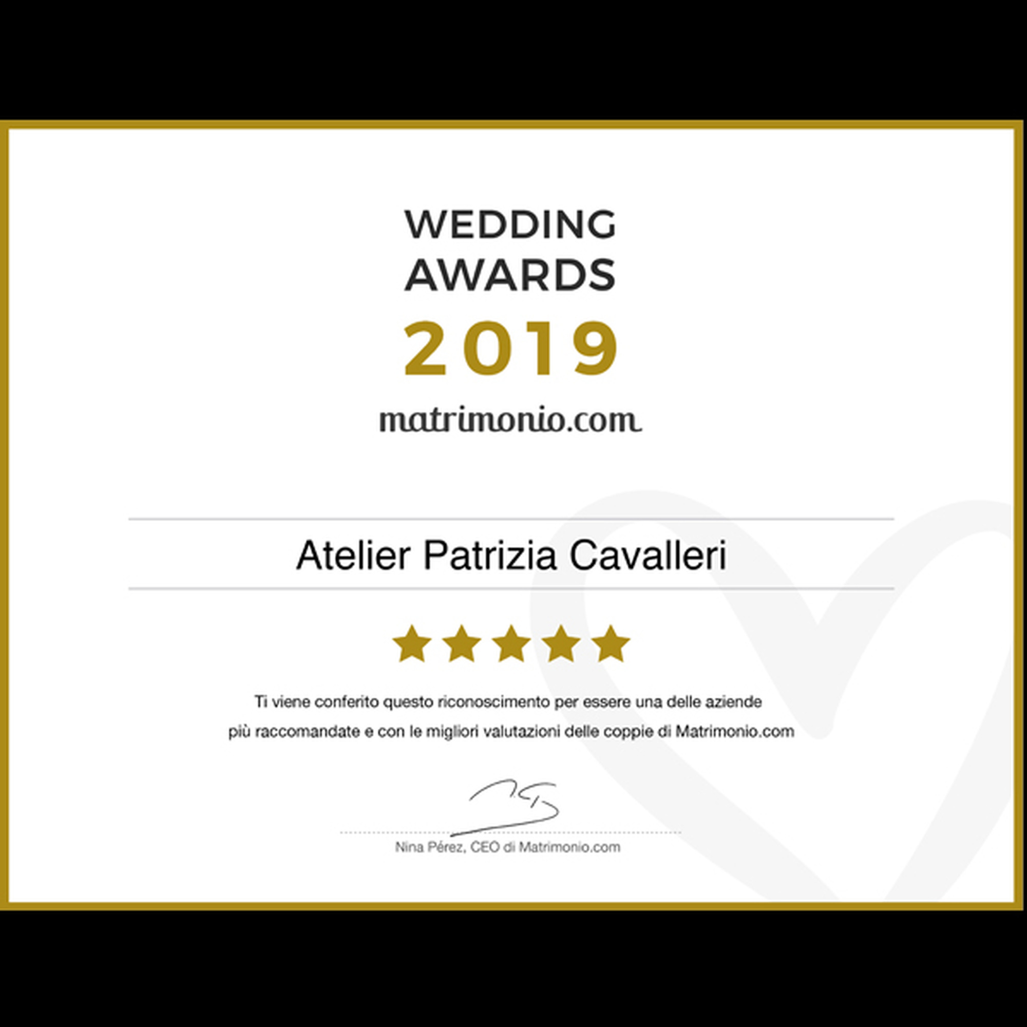 Wedding Award 2019